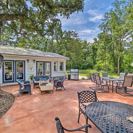 Riverside New Magnolia Springs Home With Dock, Beach Фолі Екстер'єр фото